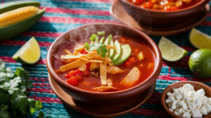 Hearty Mexican Tortilla Soup