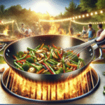 Grill Wok: A Tasty Guide for Stir-Fried Vegetables