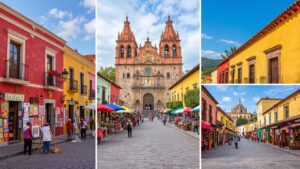 Comparison of activities and attractions in San Miguel de Allende, Guanajuato, Oaxaca, and Mérida