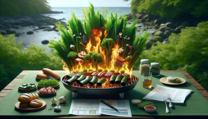 Seaweeds for Healthy and Tasty BBQ Choices