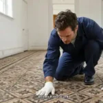 Restoring Victorian Mosaic Tiles to Their Vibrant Colour