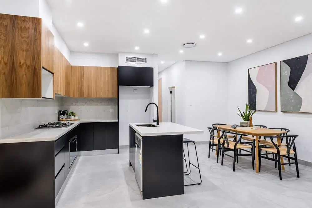 Revesby Duplex Builders Kitchen
