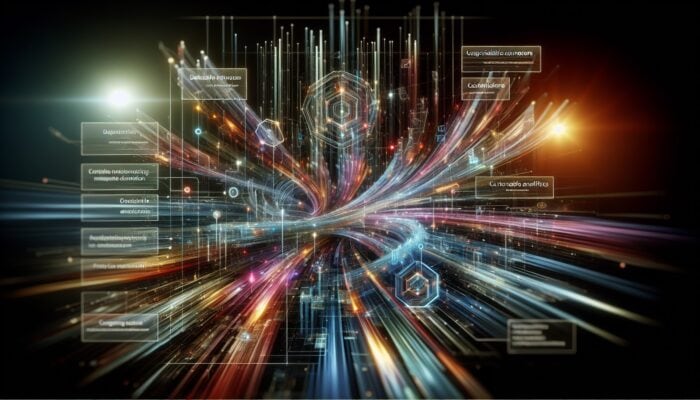 Top Analytics Tools for Supplement Ad Performance: Futuristic dashboard showing real-time data sync from various sources, integrated analytics with customisable APIs.